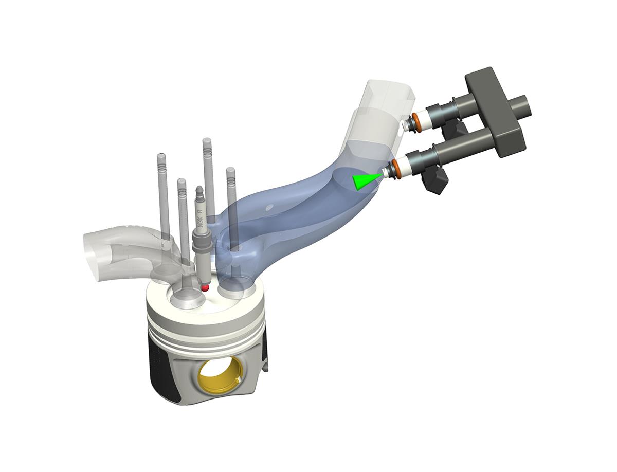 injection directe pour moteurs au gaz naturel