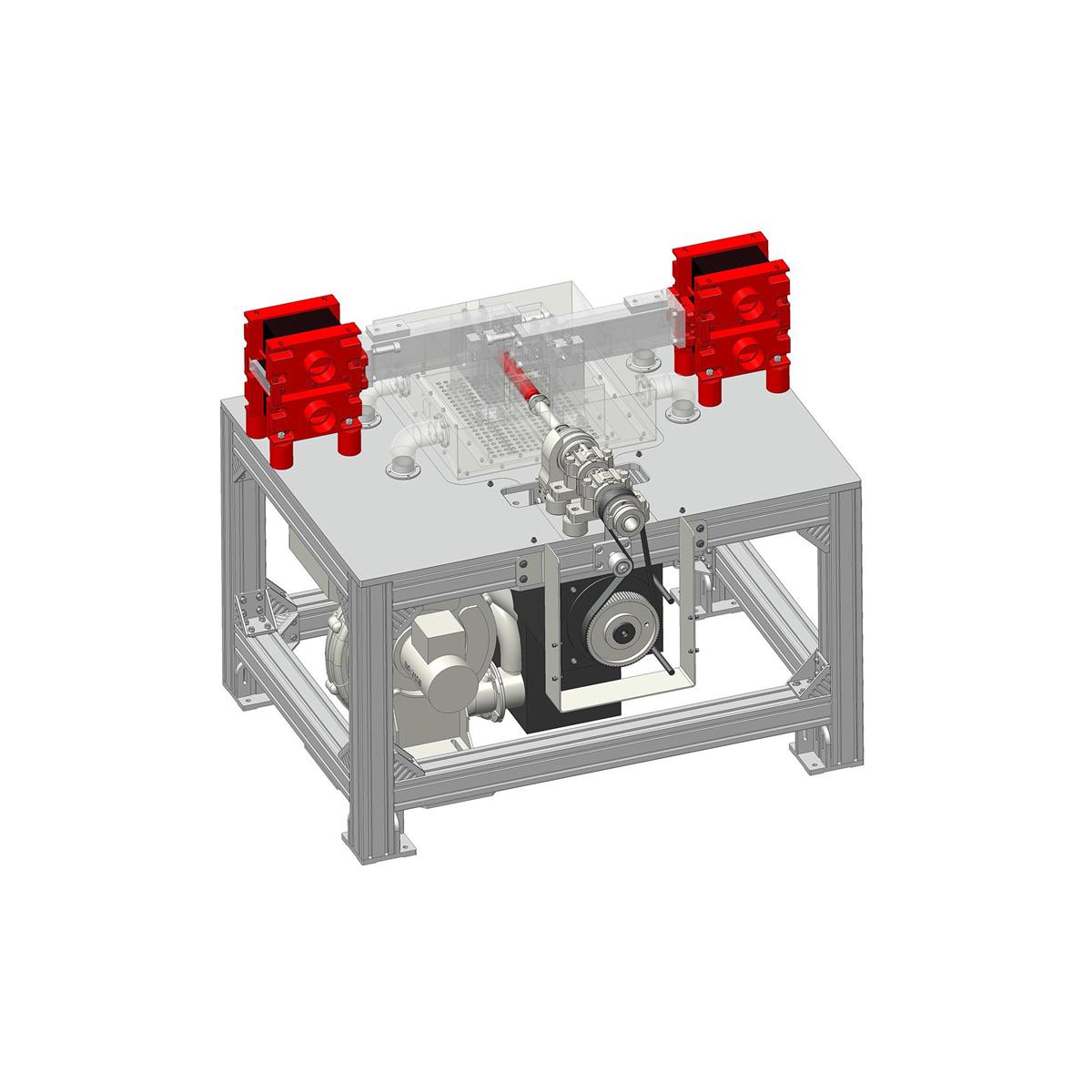 Tribology test bench for engines bearing shell HAVCOAT